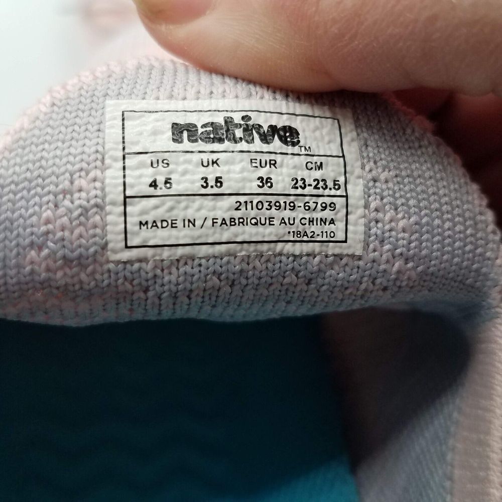Native Women's 4.5 AP Mercury Liteknit Shoes Pink Sneakers 21103919-6799 - Picture 11 of 11